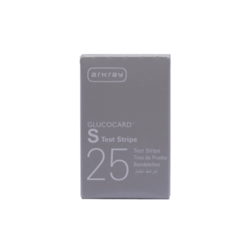 GLUCOCARD S 25 STRISCIE MISURAZIONE GLICEMIA (OMAGGIO APPARECCHIO GLICEMIA) 